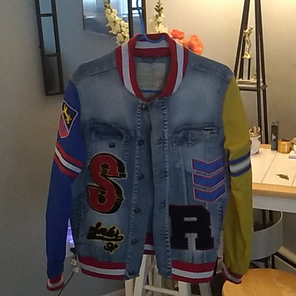 Smoke rise denim jacket